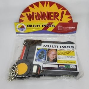 The iconic Leeloo Dallas Multipass from The Fifth Element film. Perfect for fa